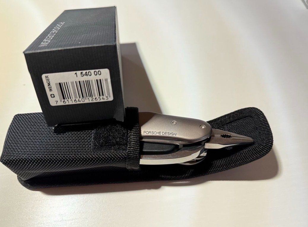 Wenger Coltelli tascabile: Wenger Porsche Design Messer/Multitool – Ref. 1.540.00 – Nuovo e nell'imballaggio originale da Bönigen venduto da guap12 6