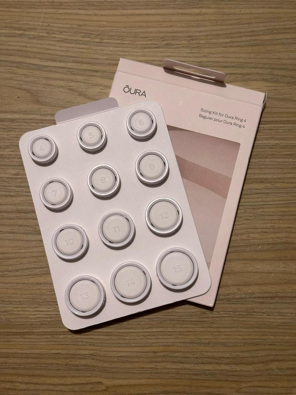 Oura Ringe: Oura Ring 4 Sizing Kit – Gebraucht aus Zürich von FluxieWander