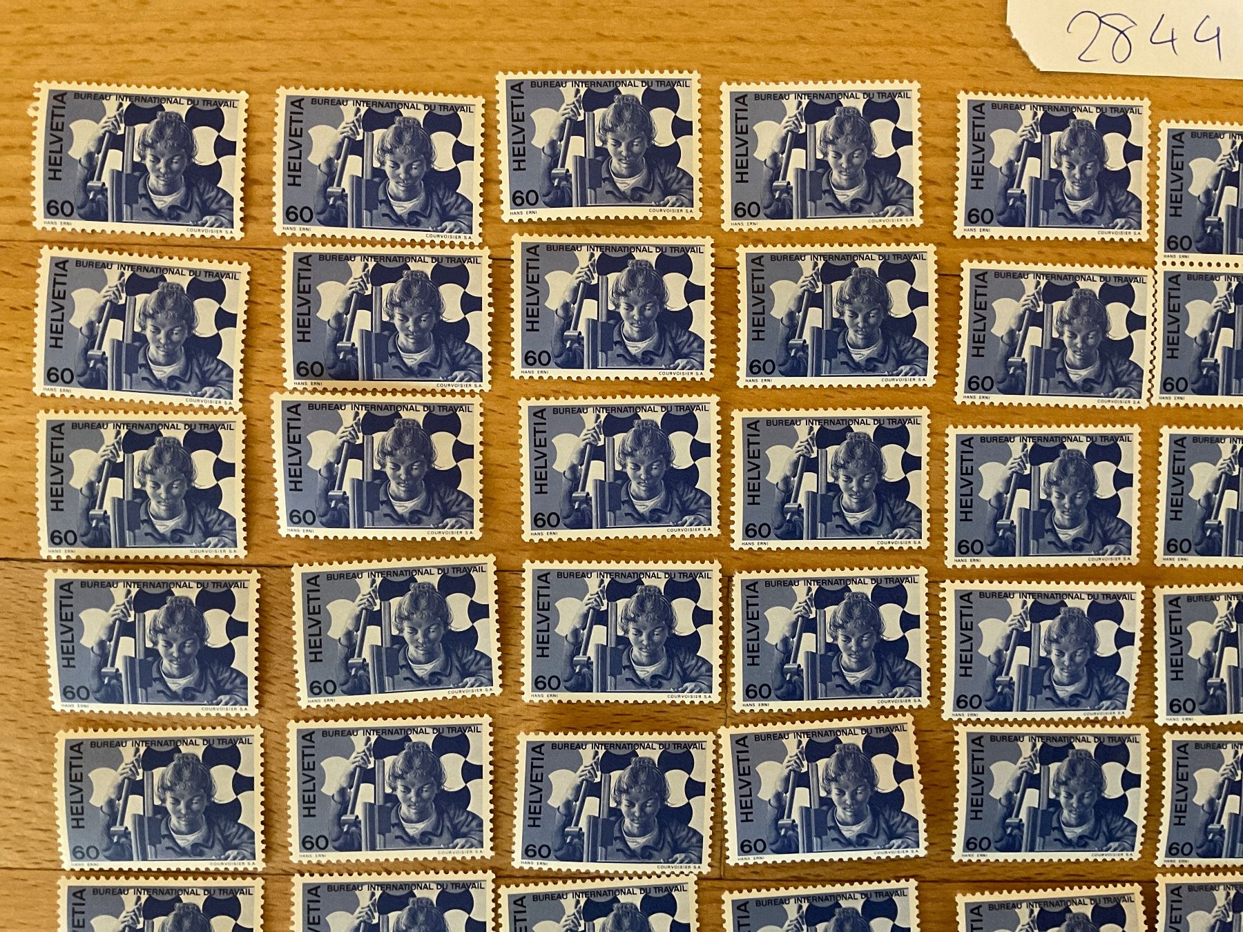 Tutti i francobolli: 60Fr Ämter Frankaturware ungestempelt postfrisch Sammlung – Nuovo (secondo la descrizione) da Wil SG venduto da Chefsugus 1