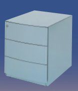 BISLEY Rollcontainer C59M11FFF, C Serie, Stahl, blau