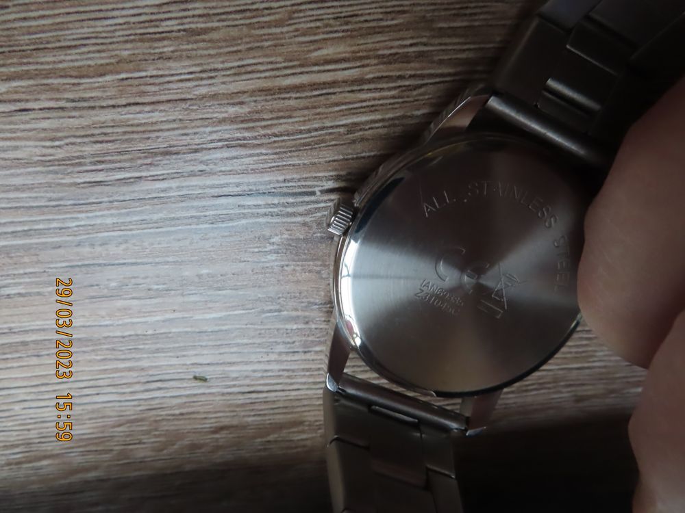 Auriol Uhr Batterie wechseln Ø 40 mm, Band, 22 cm Kaufen auf Ricardo