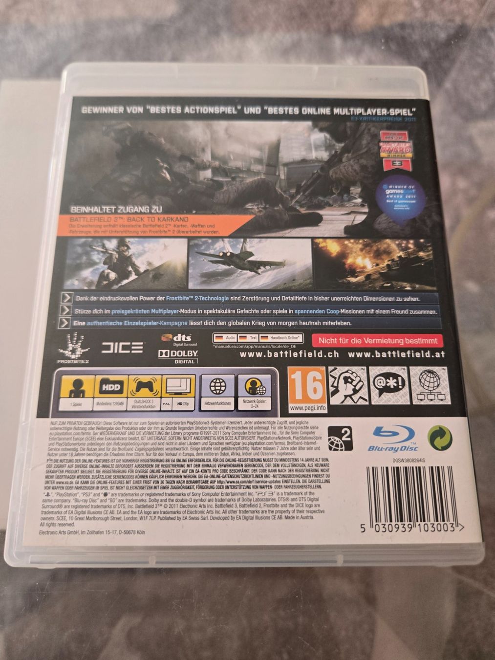 Giochi: Battlefield 3 PS3 – Usato da Bussigny venduto da Kfdlt 1