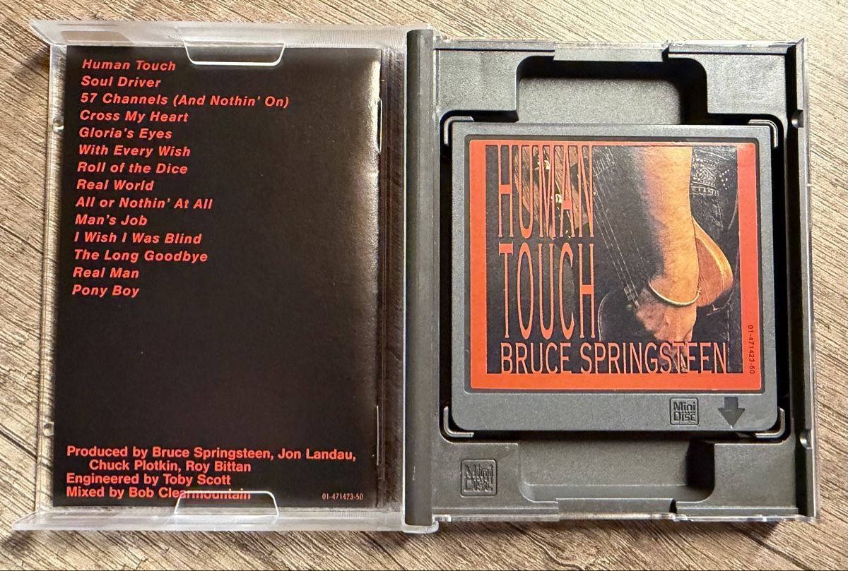 Sony Minidisc: MiniDisc Bruce Springsteen human touch – Gebraucht aus Châtillon JU von swisshashashin 1