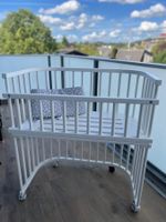 babybay Bett Boxspring inkl. Rollen, Verschlussgitter