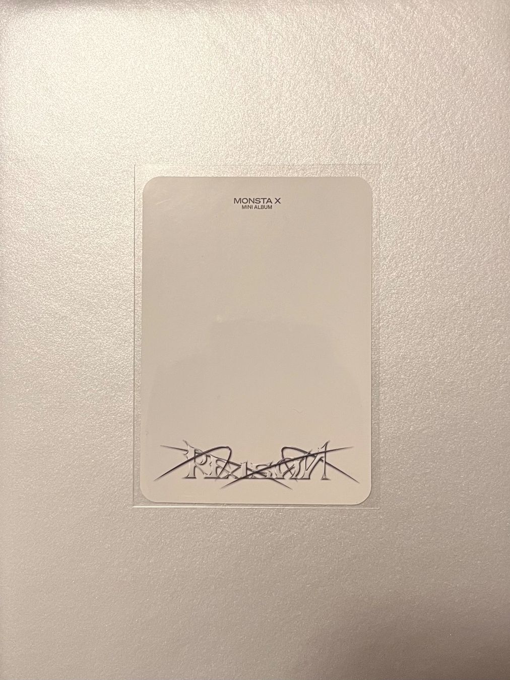Carte collezionabili: PC Photocard Monsta X Joohoney Reason ver.3 – Usato da Zürich venduto da eloises_lens 1