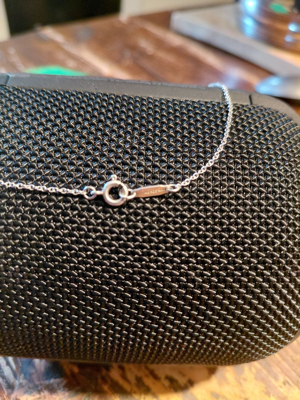 Tiffany & Co. Catenine: tiffany kette mit perlenanhänger 925er silber  – Usato da Weite venduto da Liane1973 2
