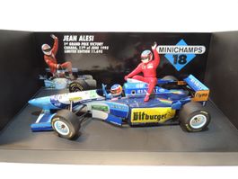 Minichamps Benetton M.Schumacher Taxi J.Alesi 1:18