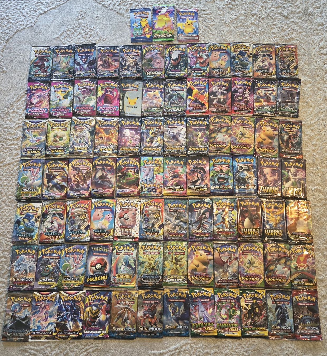 Pokémon Cartes à collectionner: Pokemon Karten Booster Sammlung  – D'occasion à Glattpark(Opfikon) par dch_dlb6 1