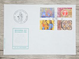 CL18 Enveloppe + Timbre Suisse 1981