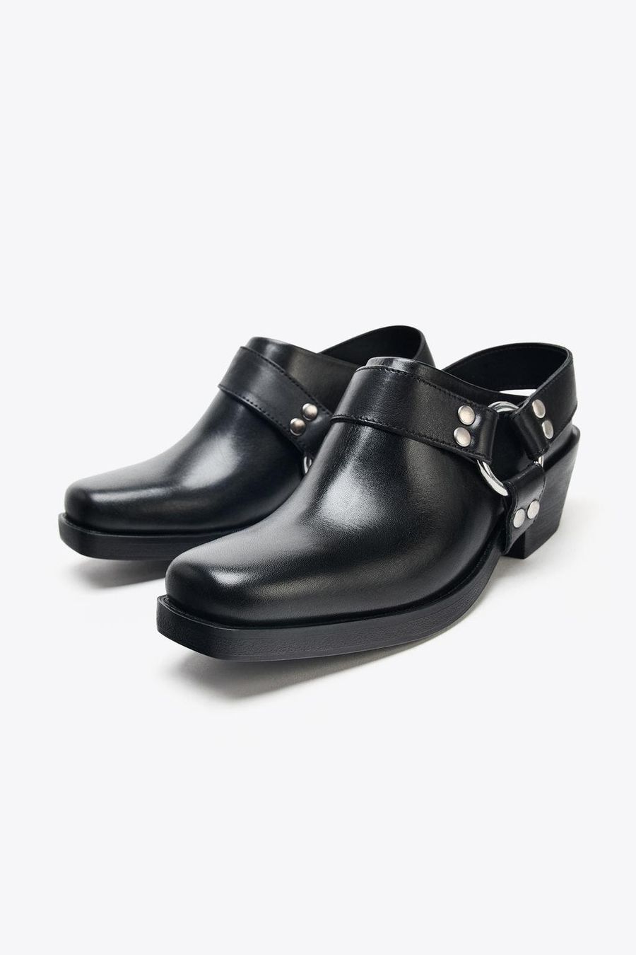 Zara Chaussures femmes: Biker-Clogs aus Leder ZARA NEU – Neuf (Voir description) à Biberist par Soleda67 3