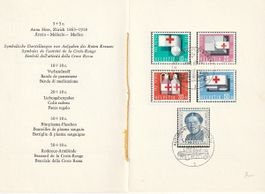 PTT Erinnerung, Pro Patria 1963, mit Stempel Automobilpost