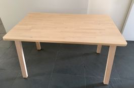 IKEA NORRAKER Tisch 125x74cm - Massivholz Birke
