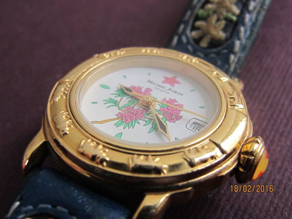 Montres tendance: Kleine Michel Jordi, Blumen  Zifferblatt – D'occasion à Oberdorf BL par  1