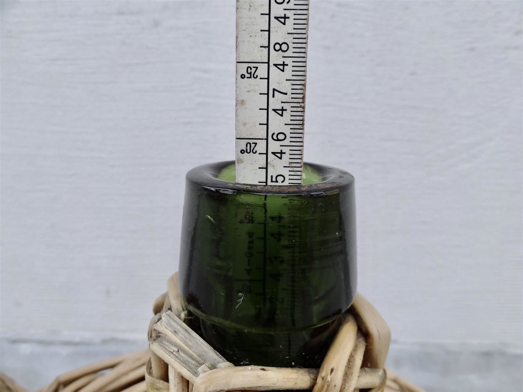 Bottiglie: antike Korbflasche 13 Liter 1939 – Nuovo e nell'imballaggio originale da Kerzers venduto da Flaschenposten 9