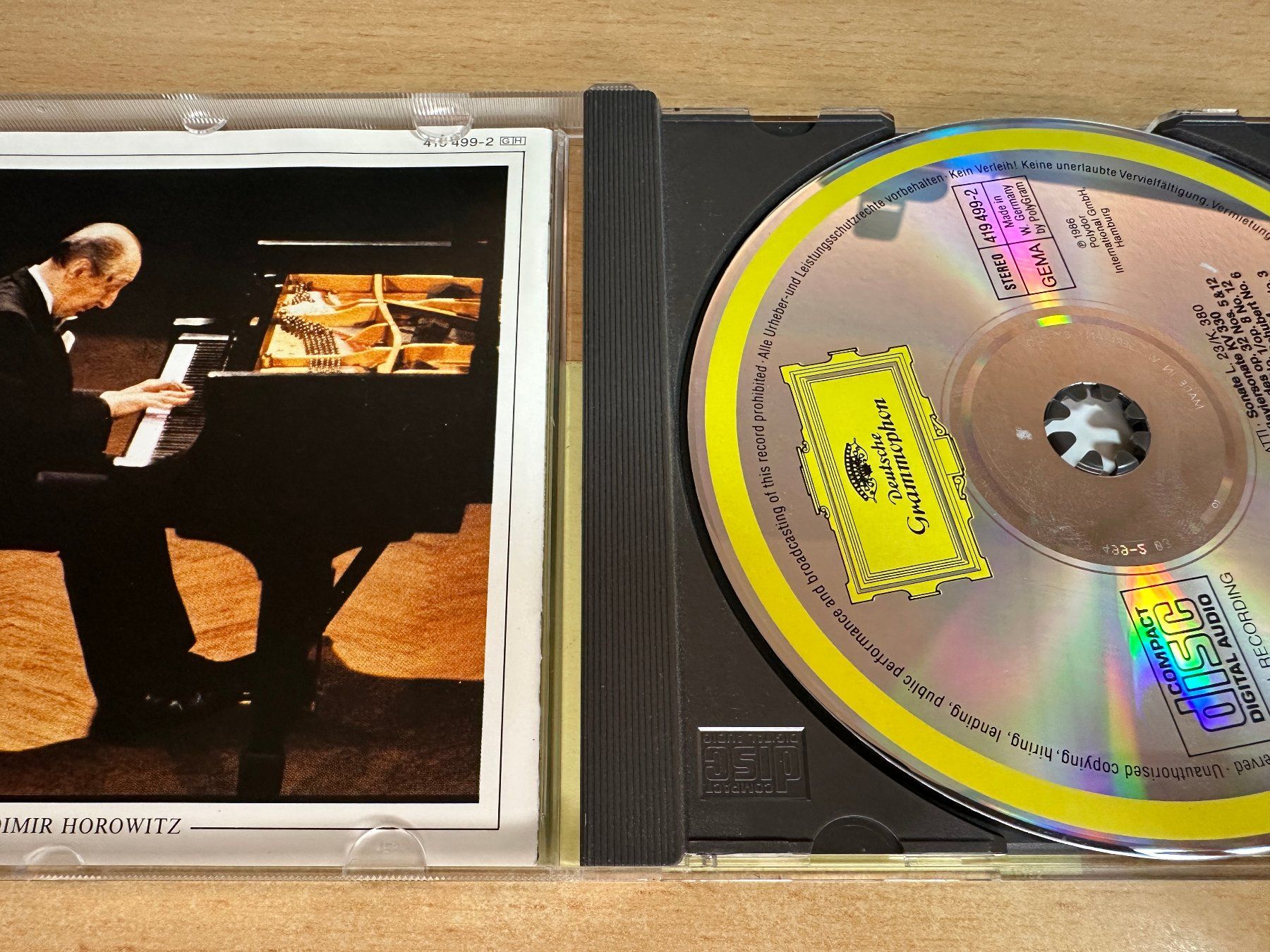 CD: B7 Horowitz – Horowitz In Moscow – Usato da Rikon im Tösstal venduto da Alpenmutz 2