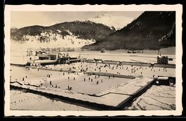 Davos, Die grossen Eisbahnen mit Schlitt