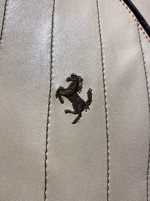 Ferrari Giacche: Original Ferrari Lederjacke – Usato da Cham venduto da Monaco2013 2