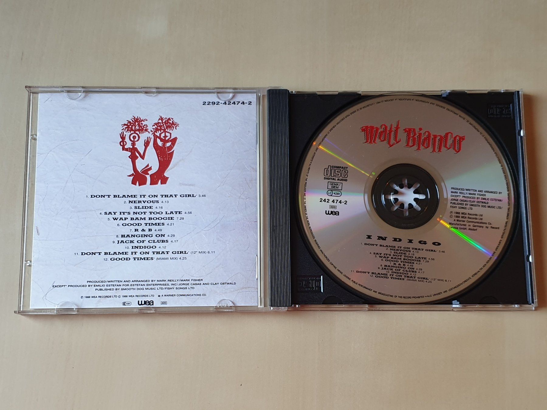 CDs: Mat Bianco Indigo – Gebraucht aus Stansstad von collectorsshop 2