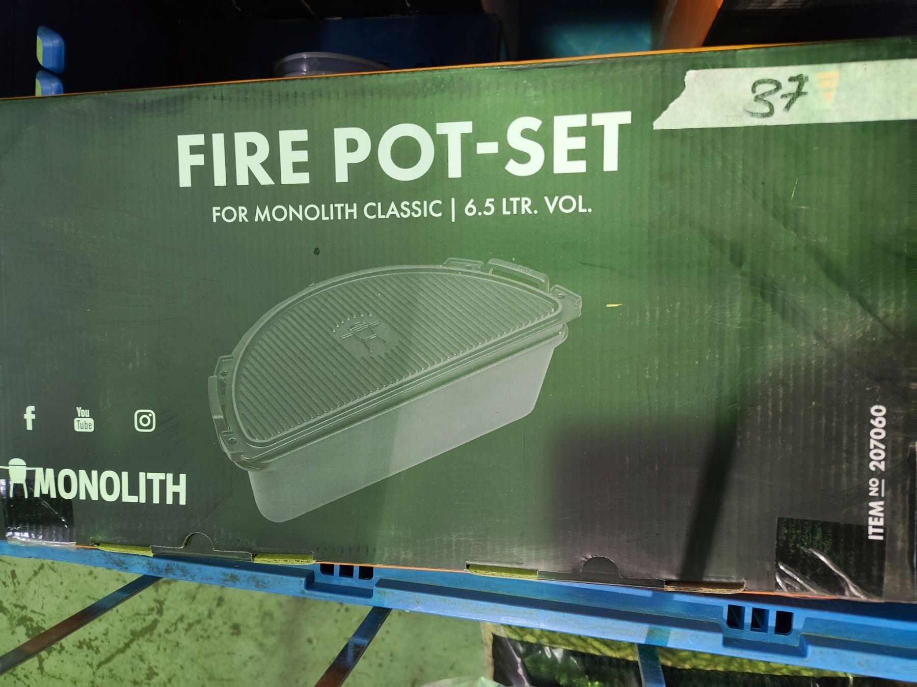 Griglie: Monolith Classic Pot 6.5 Ltr. Pot Set Neu – Nuovo e nell'imballaggio originale da Regensdorf venduto da Sebastian024
