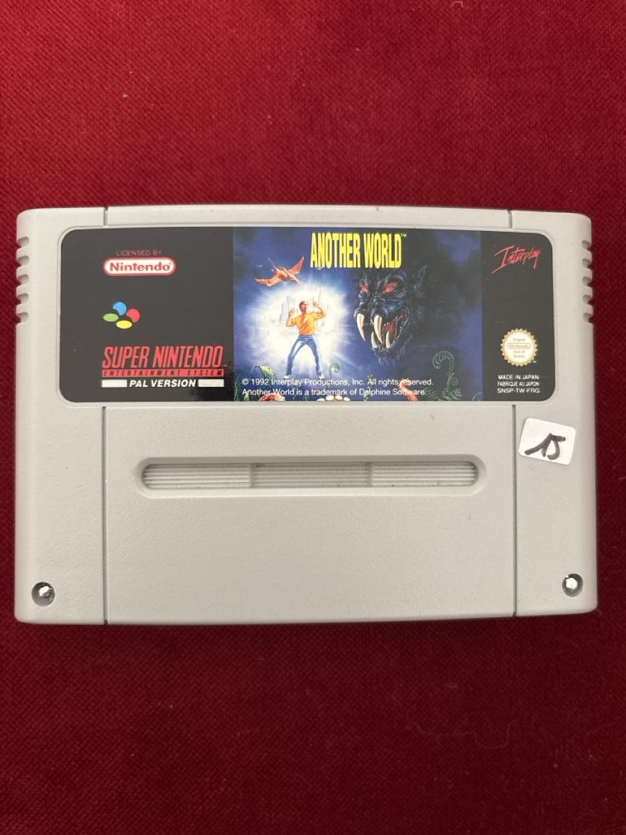 Spiele: Super Nintendo Spiel Another World PAL Version – Gebraucht aus Zürich von hiddentreasures_zh