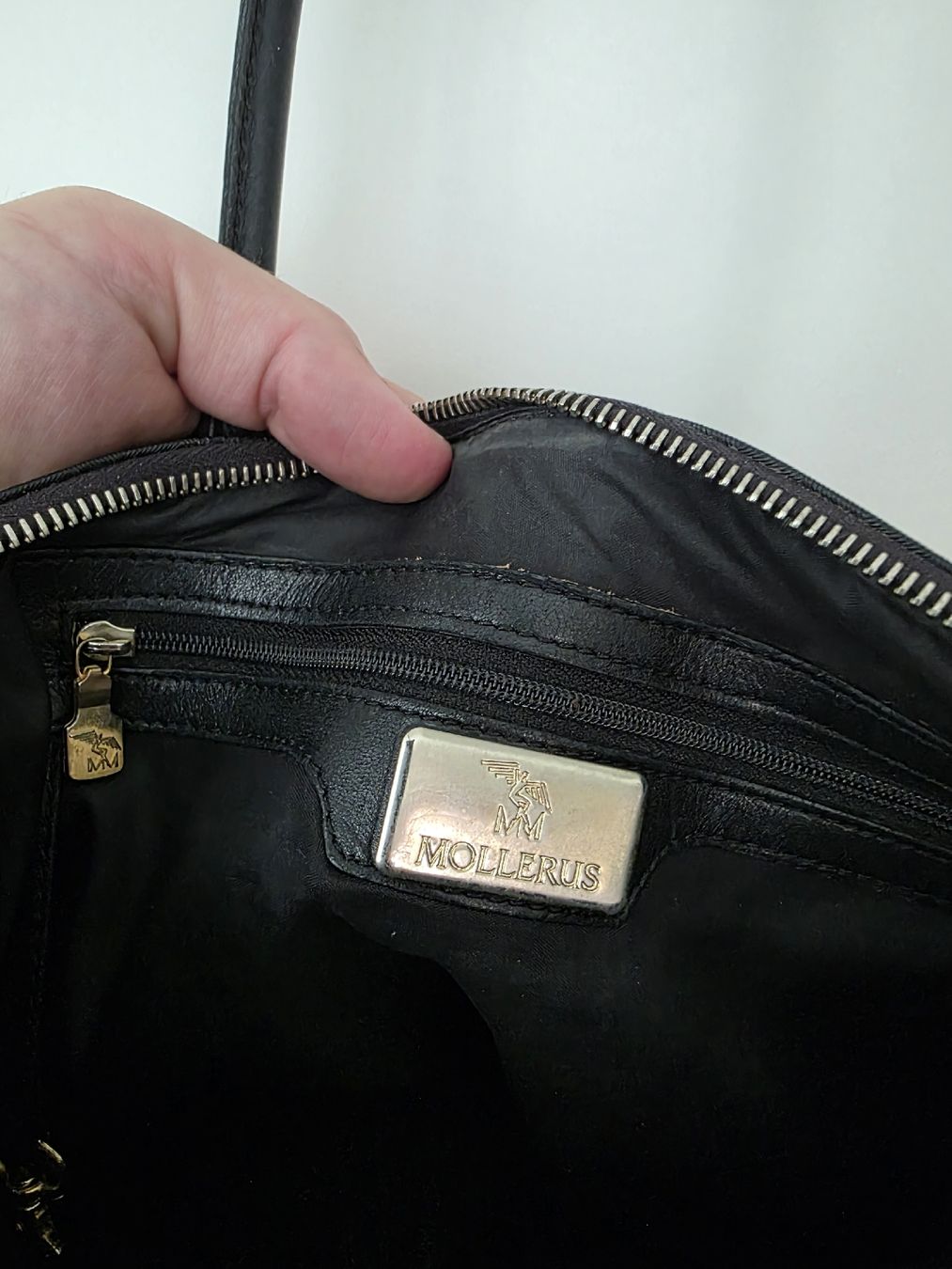 Maison Mollerus Taschen für Damen: Maison Mollerus Handtasche Schwarz – Gebraucht aus Kriens von eldo1990 2