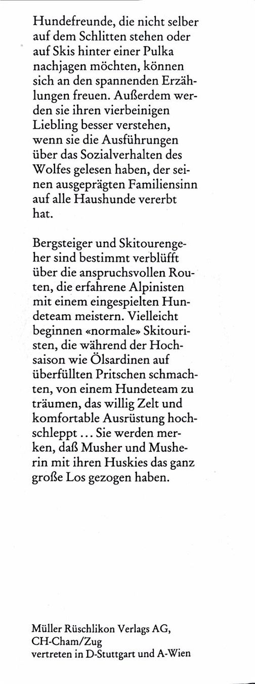 Libri: Schelbert Heidi / Müller Ernst, Schlittenhunde – Nuovo (secondo la descrizione) da Sarnen venduto da Livres 3