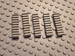 Lego 5x Technik Zahnstange (3743)