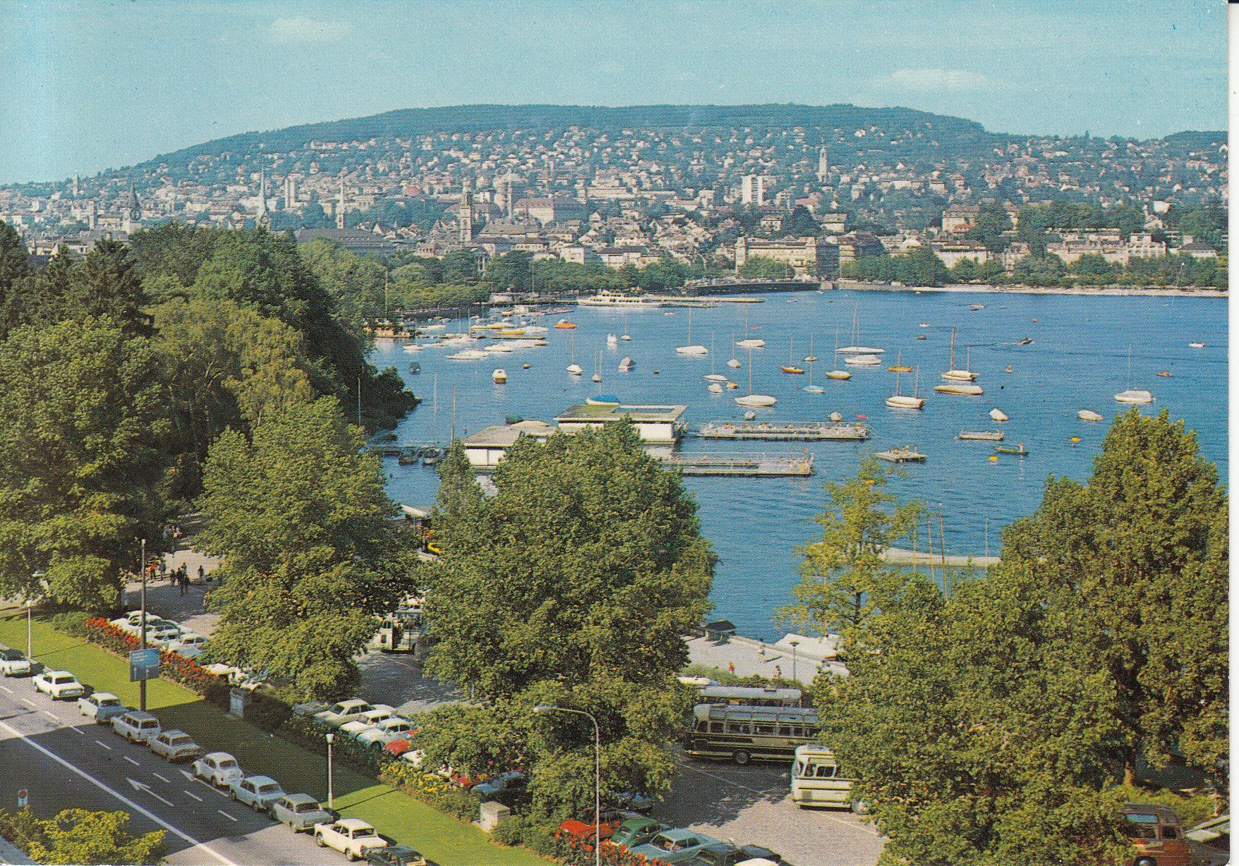 Cartoline postali: Zürich ca. 1970 – Usato da Bürglen TG venduto da StampGraf
