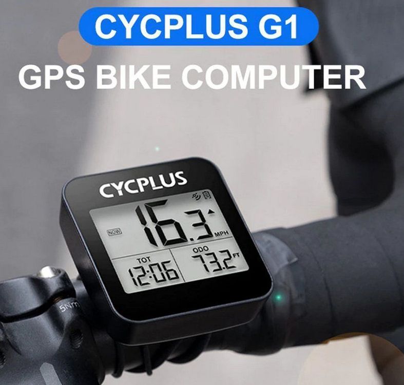 GPS Bike Computer, CYCPLUS G1 | Kaufen auf Ricardo