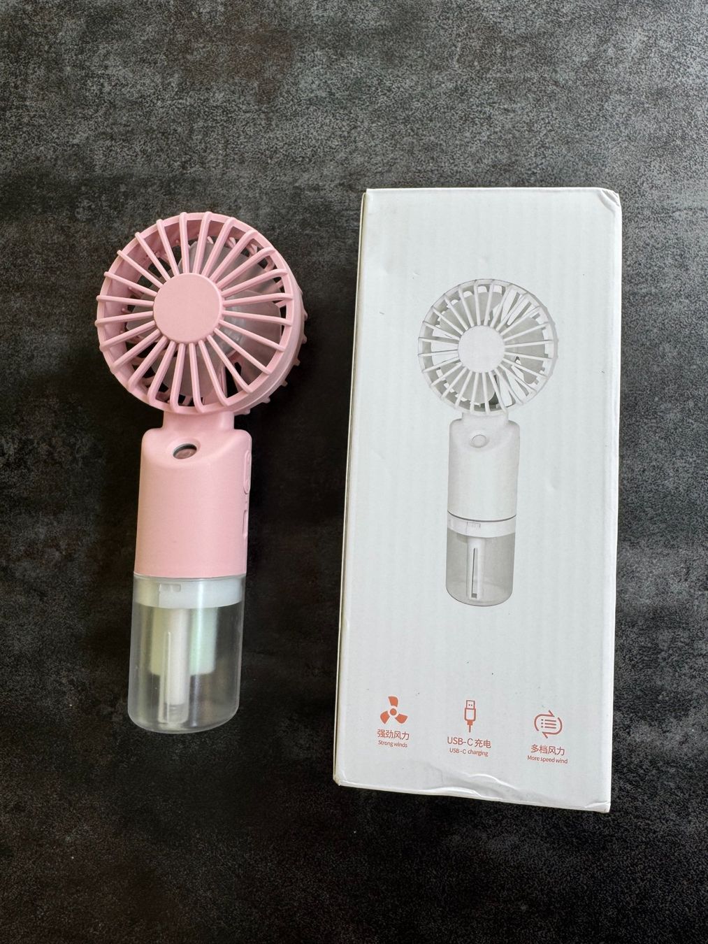 Ventilatori: Handventilator mit Wasserdampffunktion – Nuovo e nell'imballaggio originale da Wiesendangen venduto da Colombo2