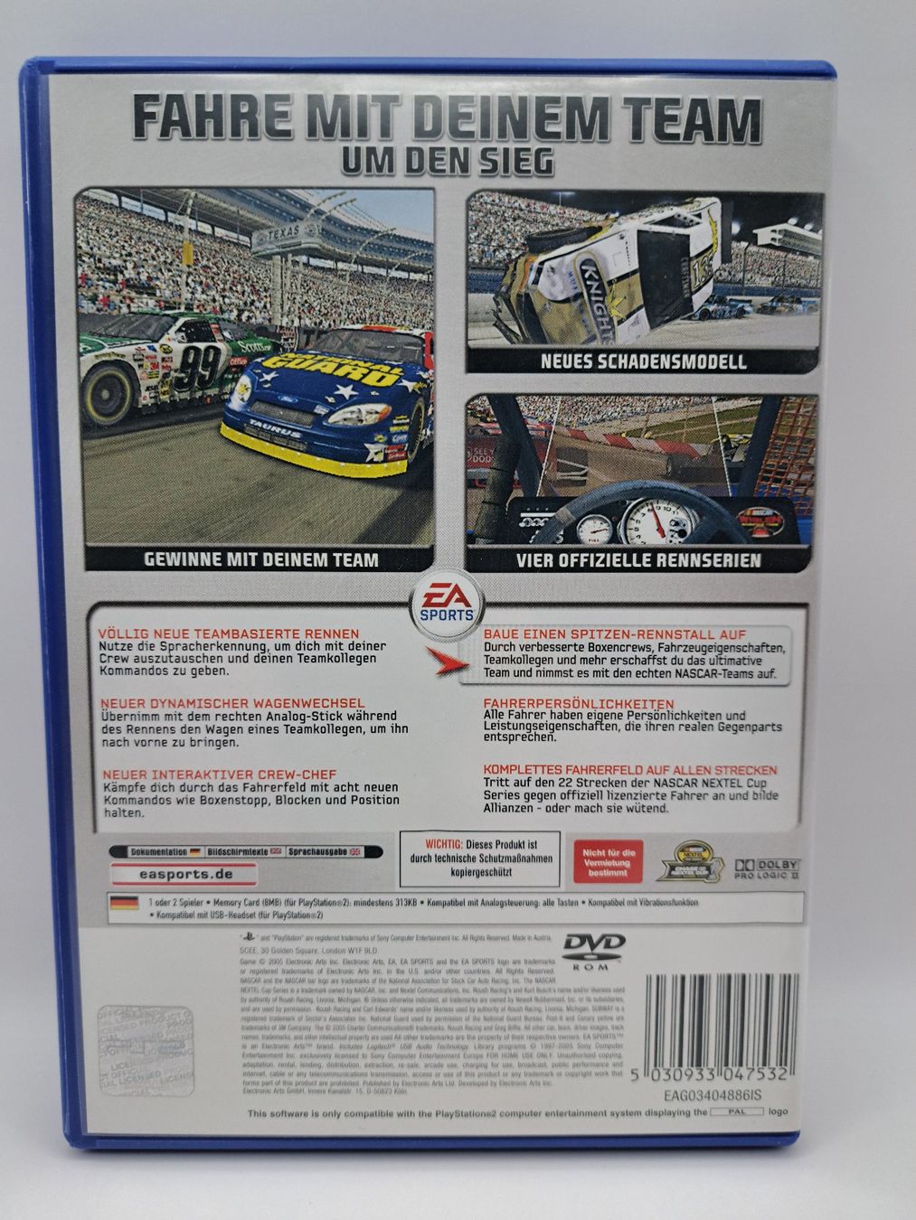 Giochi: Nascar 06 Total Team Control (Playstation 2/PS2) – Usato da Balgach venduto da Wasnwasn 1