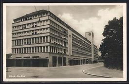 AK Zürich, Gebäude der Sihl-Post, 1930