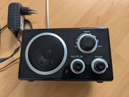 TCM Radio schwarz mit Netzteil guter Zustand