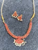 Lot Rhinestones & Zuchtperlen Addigai Schmuck, Südindisch