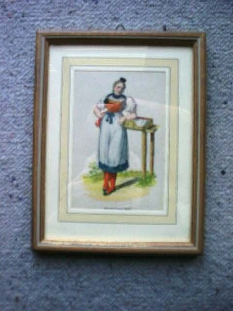 Posters & Illustrations: Trachtenbilder Lot – D'occasion à Bleienbach par Mineral_Antik57 3