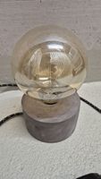 Beton Lampe Kugellampe Tischlampe handmade neuwertig