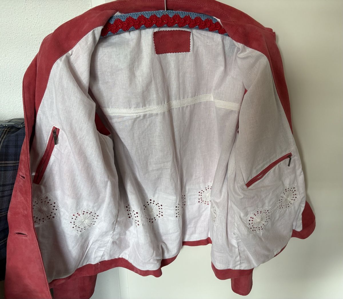 Giacche: Wildlederjacke in pink, Gr. L – Usato da Baden venduto da est_92cz 4