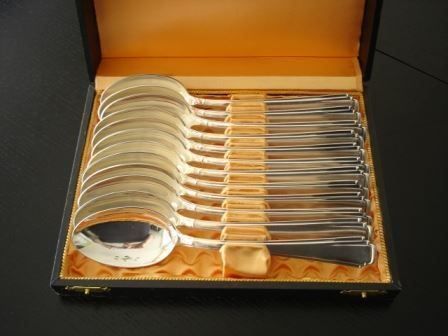 Set di posate: Besteck Versilbert 49 Teile – Usato da Ostermundigen venduto da makra48 1