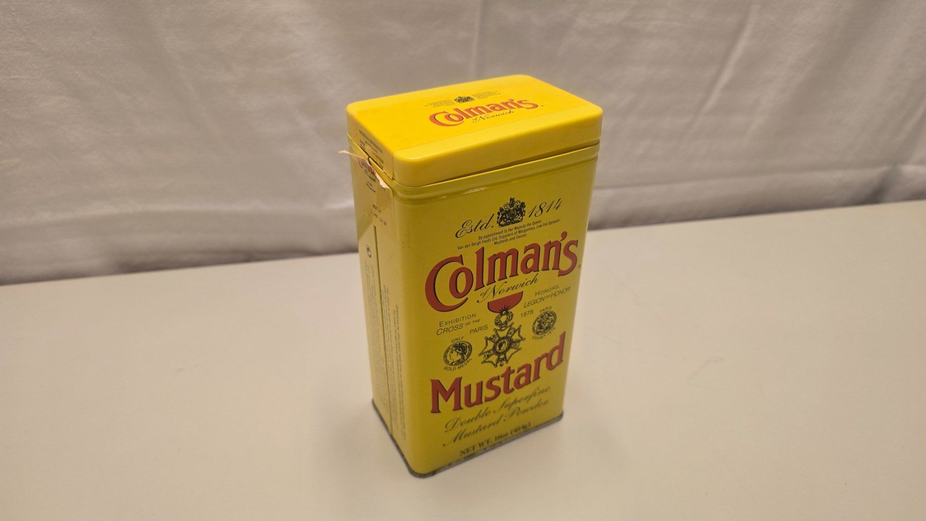 Cucine complete: Colman's Senf Dose, Limited Edition, gelb – Usato da Zürich venduto da Bobesfee