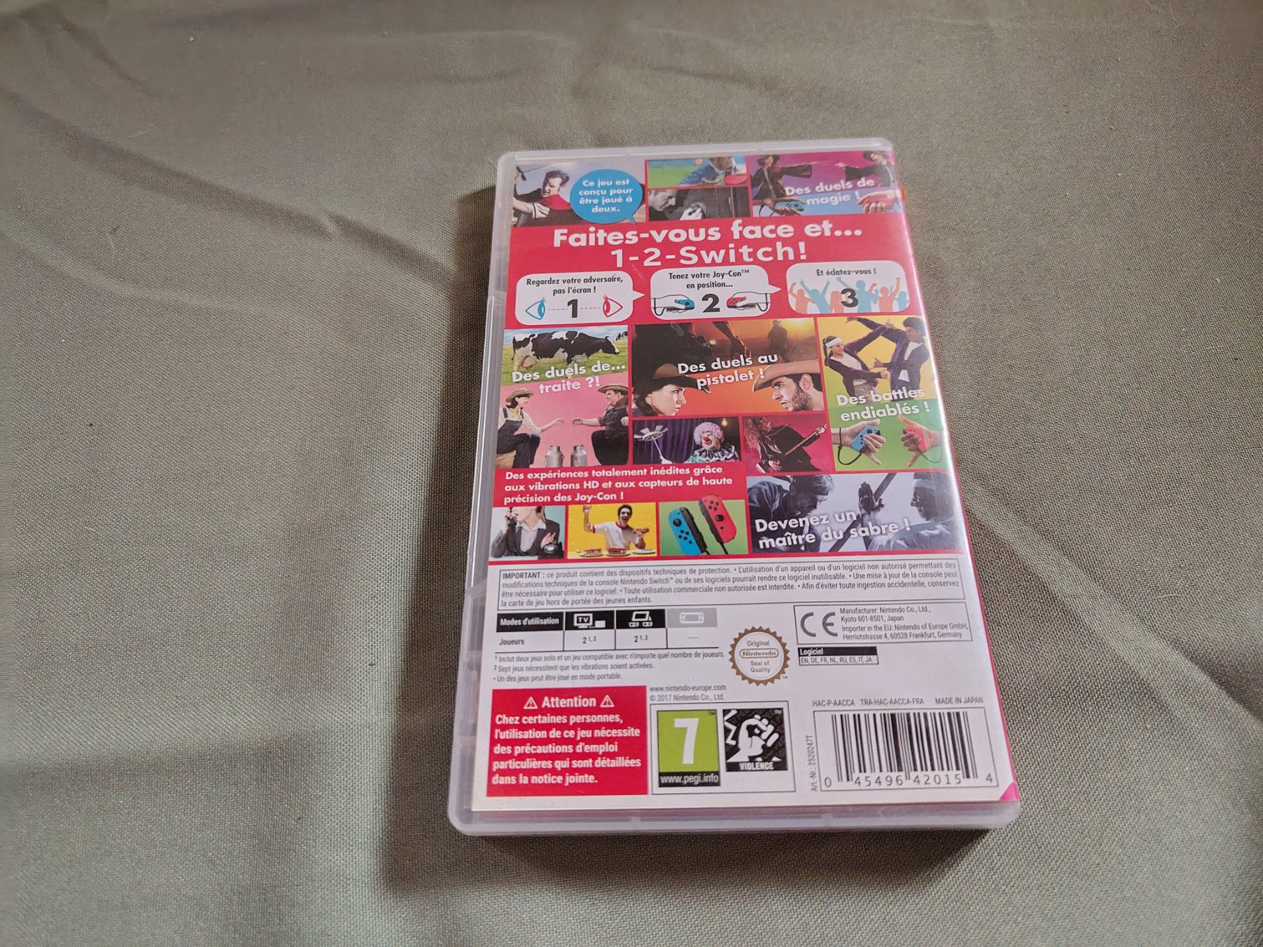 Nintendo Jeux: Jeu Switch 1-2-Switch – D'occasion à Saxon par dan_drn5 3