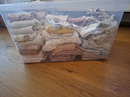 Baby Kleider Set Mädchen Grösse 62 68  gut erhalten