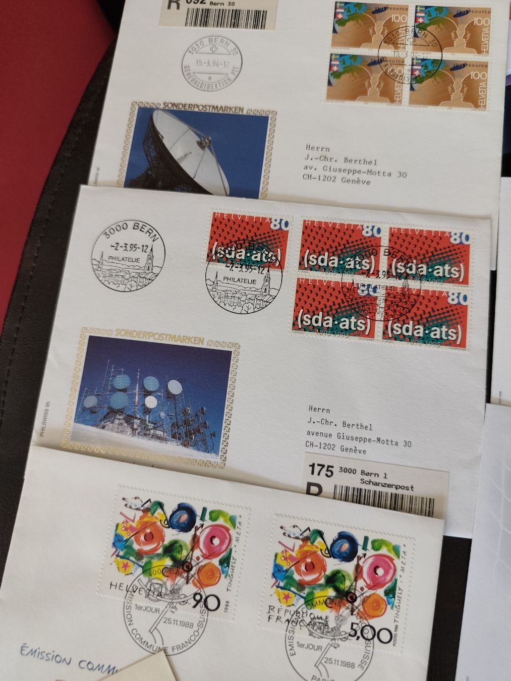 Tutti i francobolli: lot suisse FDC courrier postal chargé oblitérations – Usato da Moléson-s-Gruyères venduto da Greg2707 5