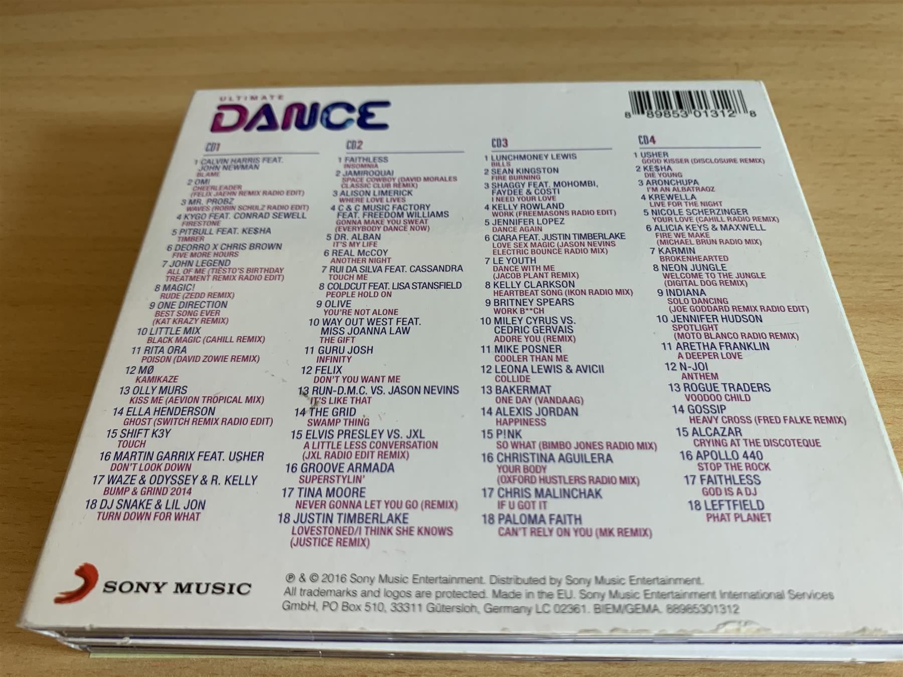 CD: Various – Ultimate Dance - 4 CD – Usato da Rikon im Tösstal venduto da Alpenmutz 1