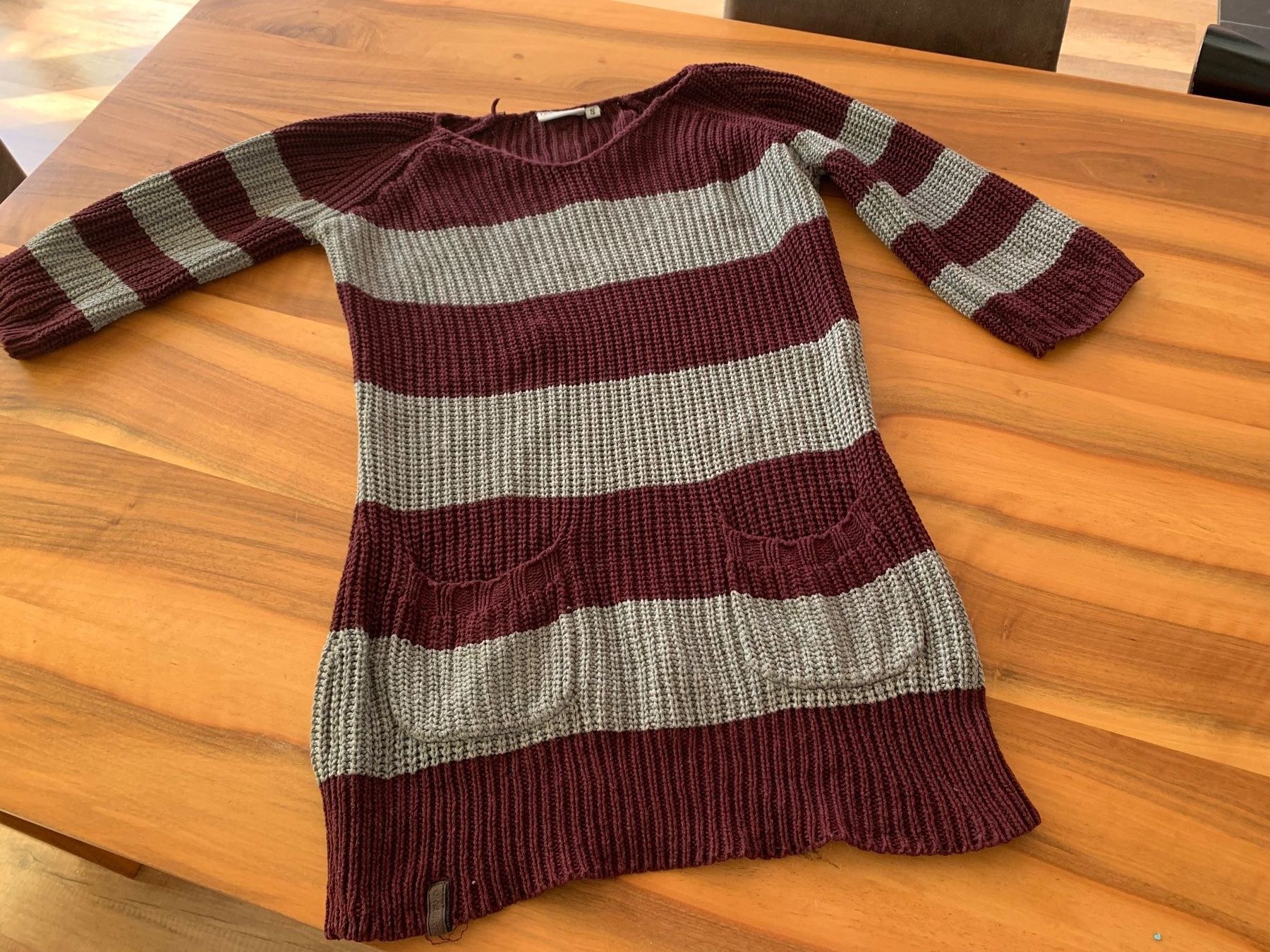Naketano Maglioni & Felpe: NAKETANO lässiger langer Strickpullover Grösse S – Usato da Meiringen venduto da littlered-ridinghood