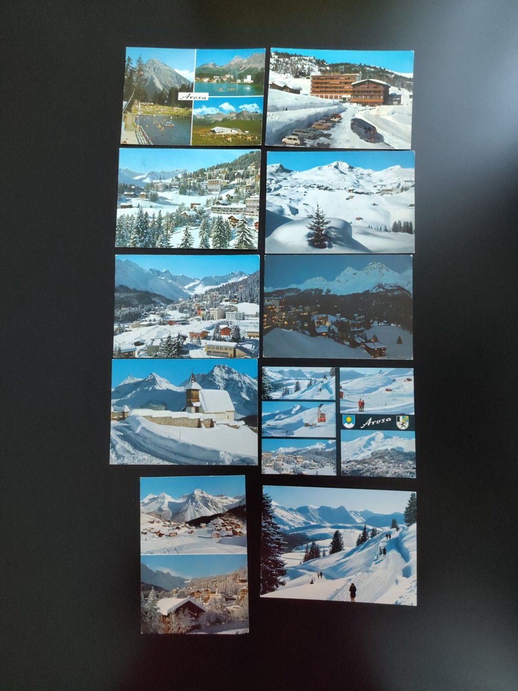 Cartoline postali: 10xArosa ab ca. 1969 – Usato da Ohmstal venduto da Lebensfreude05