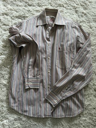 Aigner Men's Shirt Striped Size 39