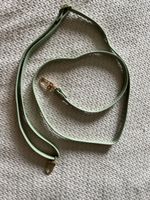 Eleganter Taschenriemen, mintgrün, verstellbar, top Zustand