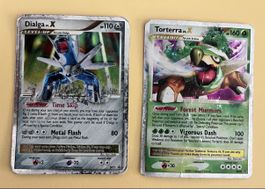 Pokémon LV.X Promos Dialga DP37 & Torterra DP09