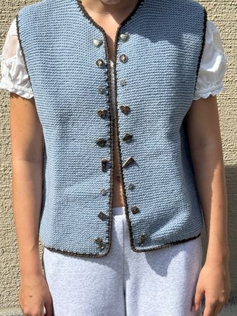 Handmade Trachtenweste - passend zum Oktoberfest