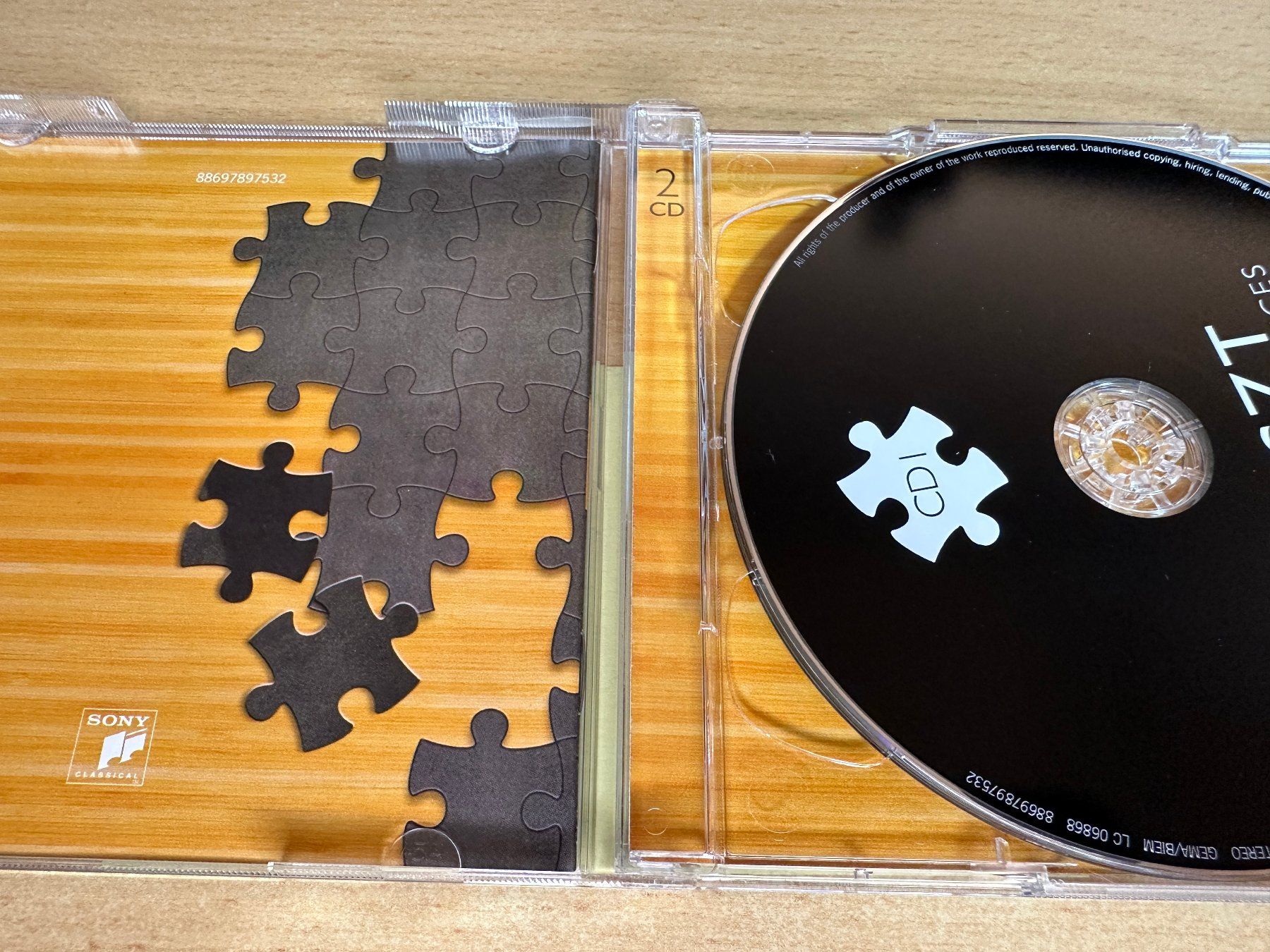 CD: J3 Liszt - Favourite Pieces - 2 CD – Usato da Rikon im Tösstal venduto da Alpenmutz 2